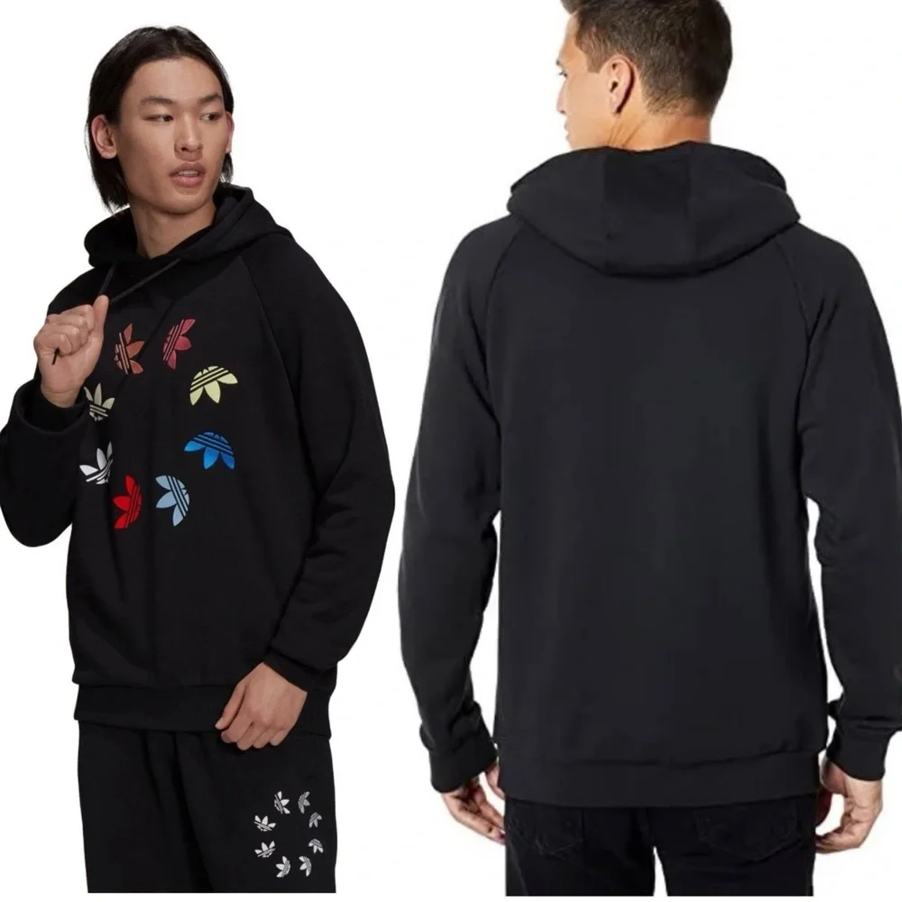 NWT Men’s Adidas Adicolor Shattered Trefoil Hoodie L